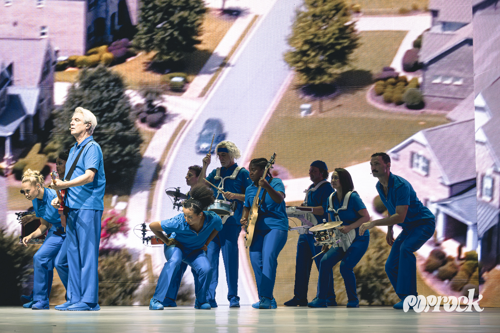 David Byrne u pulskoj Areni