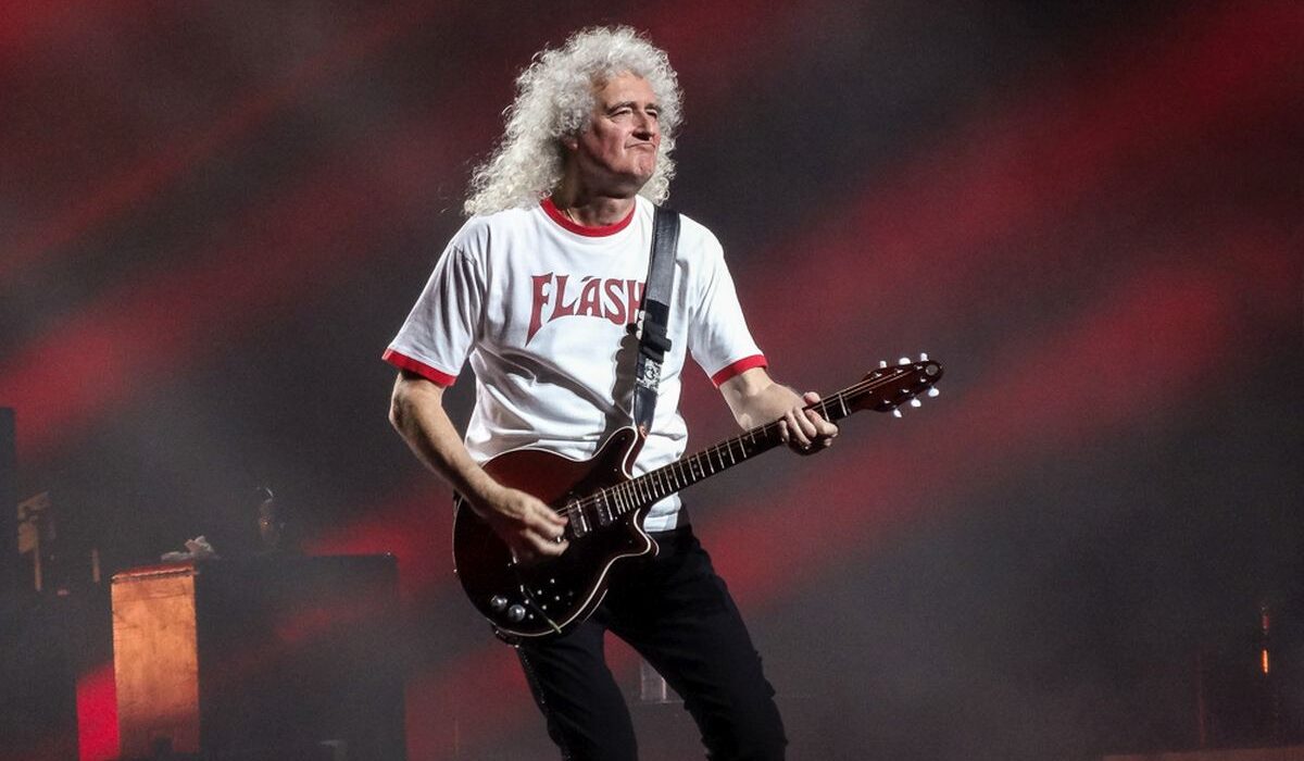 Brian May u Budimpešti 2017, foto Irena Škarica (arhiva SoundGuardian)