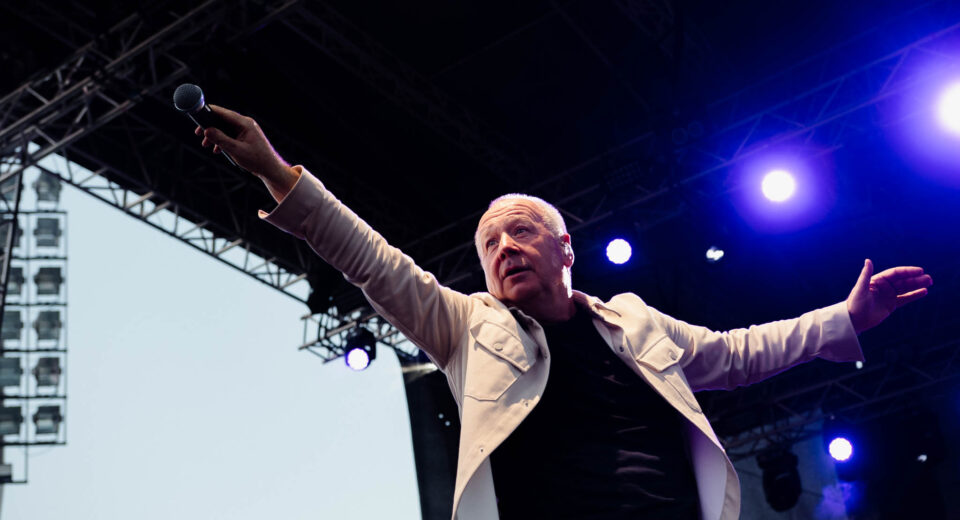Jim Kerr (Simple Minds) u Zagrebu 2022., foto: Edita Sentić (arhiva SoundGuardian)
