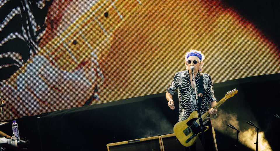 Keith Richards (The Rolling Stones) u Beču 2022., foto: Dragutin Andrić (arhiva SoundGuardian)