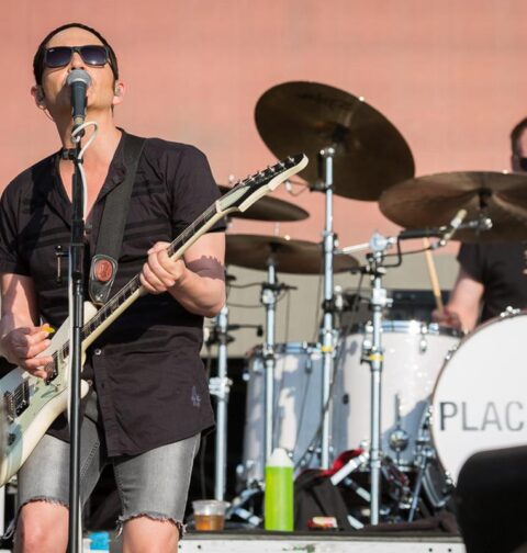 Brian Molko (Placebo), Firenze Rocks 2017, foto: Dragutin Andrić (arhiva SoundGuardian)