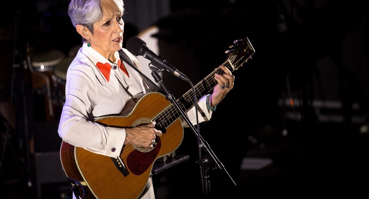 Joan Baez u Sarajevu, foto: Dragutin Andrić