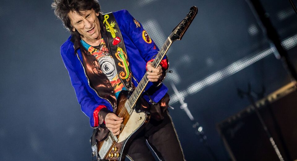Ronnie Wood (The Rolling Stones u austrijskom Spielbergu 2017.), foto: Dragutin Andrić (arhiva SoundGuardian)
