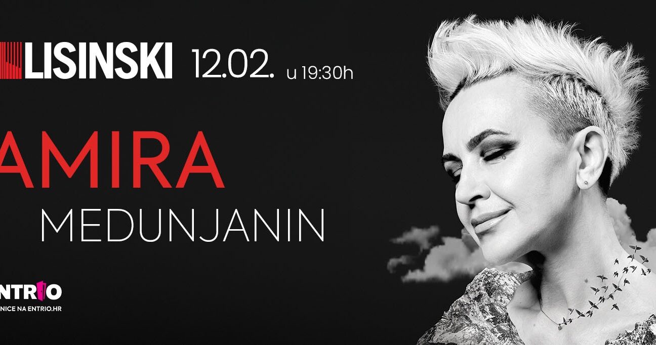 Amira Medunjanin u Lisinskom, promo foto