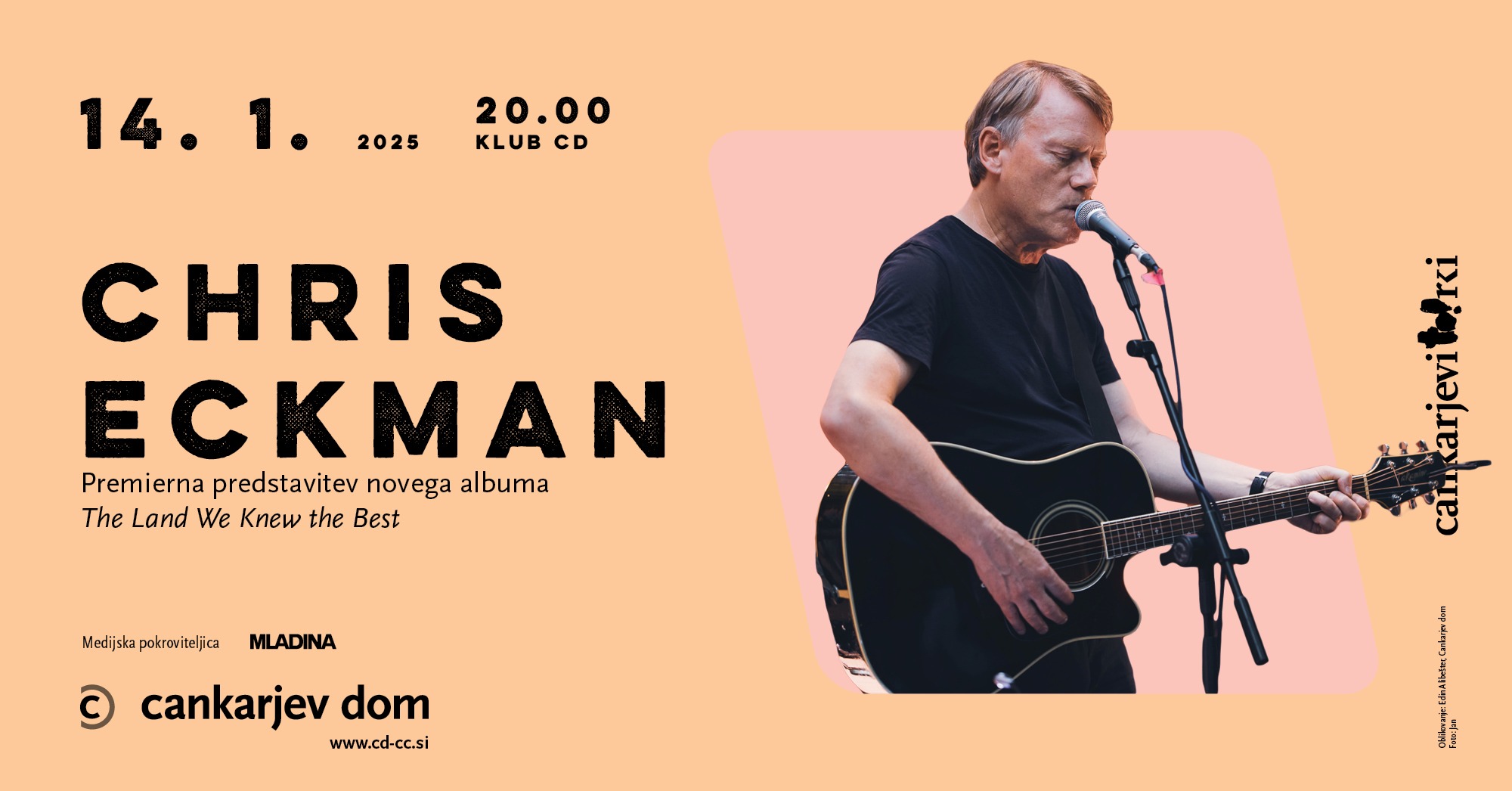 Chris Eckman, promo foto