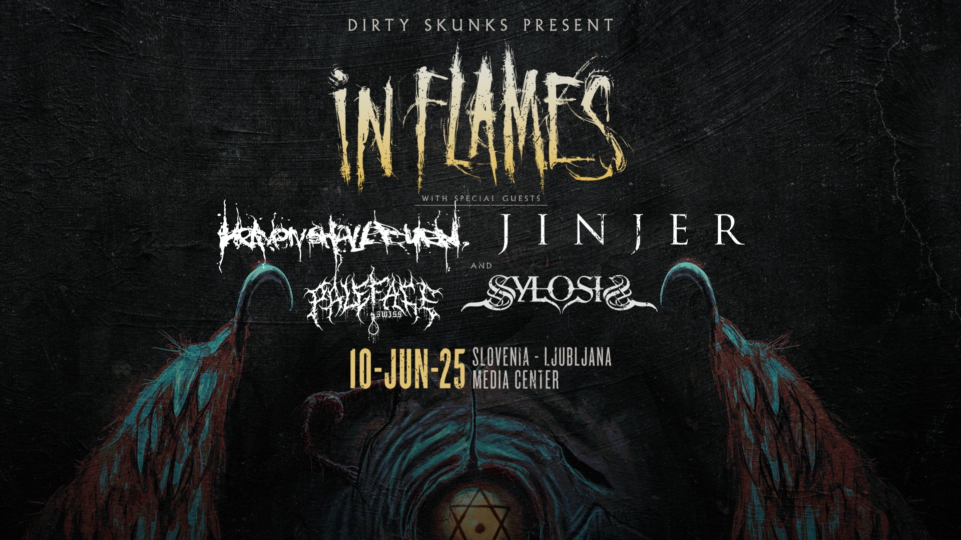 In Flames – Europe 2025, promo foto