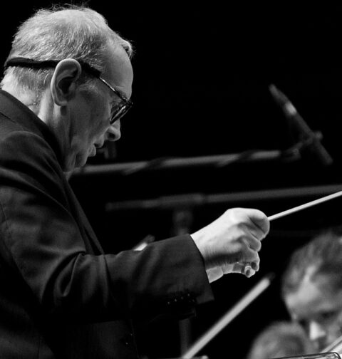 Ennio Morricone u Zagrebu 2015., foto: Dragutin Andrić (arhihva SoundGuardian)