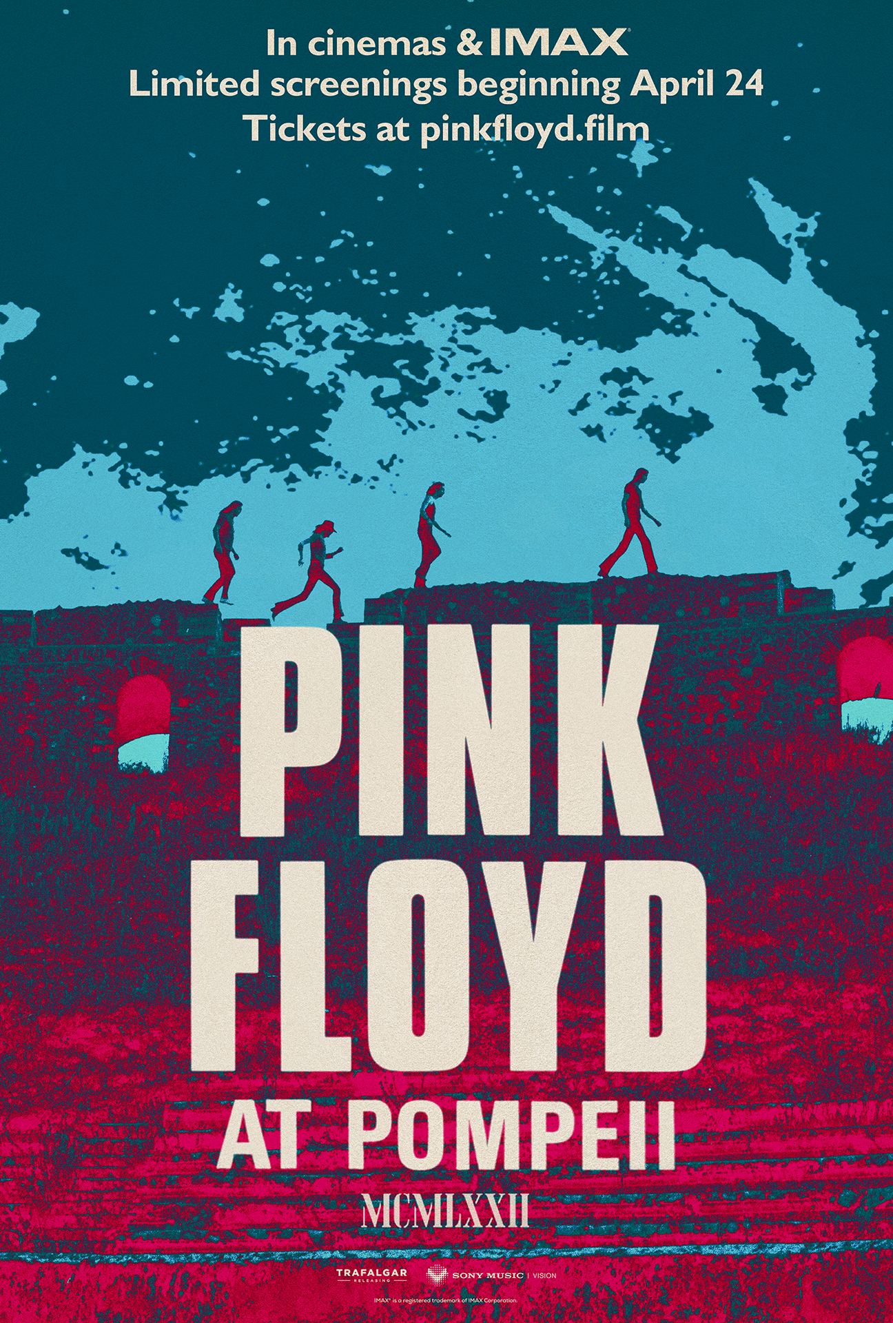 Pink Floyd at Pompeii, filmski plakat