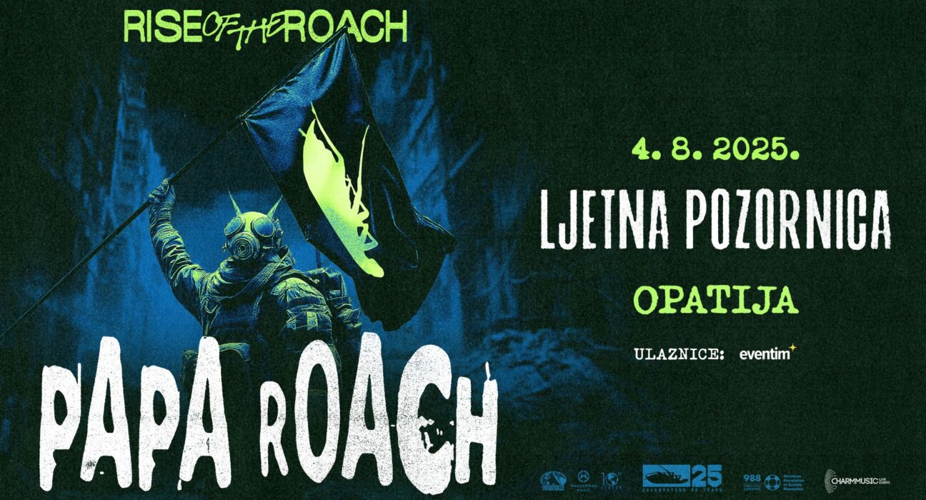 Papa Roach u Hrvatskoj, vizual