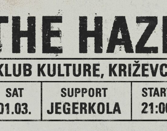 The Haze u Klubu kulture - promo vizual
