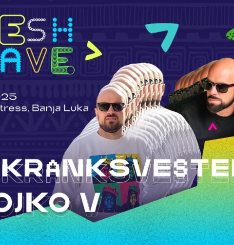 Vojko V i Kranšvester na Freshwave festivalu