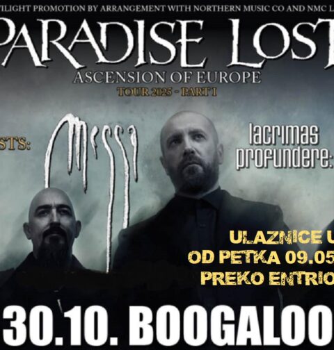 Paradise Lost u klubu Boogaloo