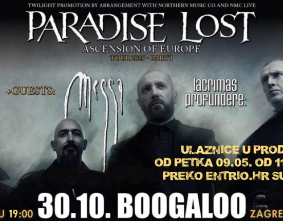Paradise Lost u klubu Boogaloo