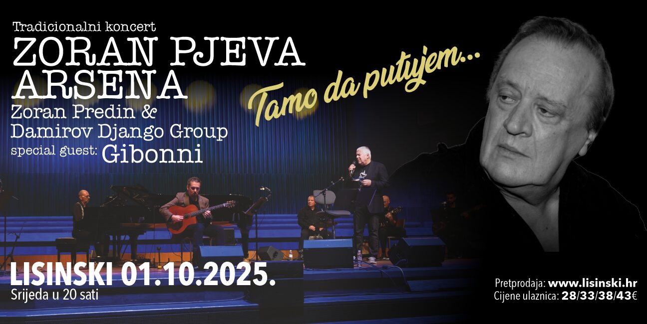 Zoran pjeva Arsena (foto: promo)