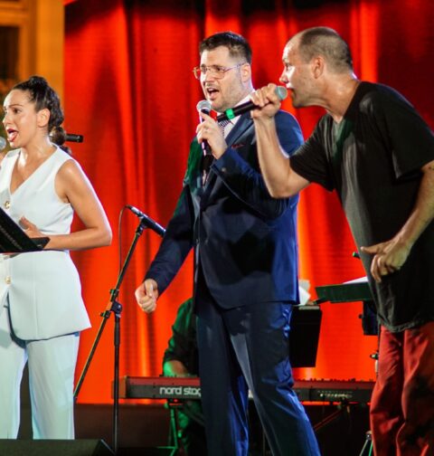 Jazz orkesrar HRT-a i gosti, Tribute to Dino Dvornik; foto: Irena Škarica
