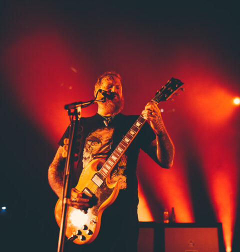 Brent Hinds (Mastodon) u Tvornici kulture 2017., foto: Samir Cerić Kovačević (arhiva SoundGuardian)