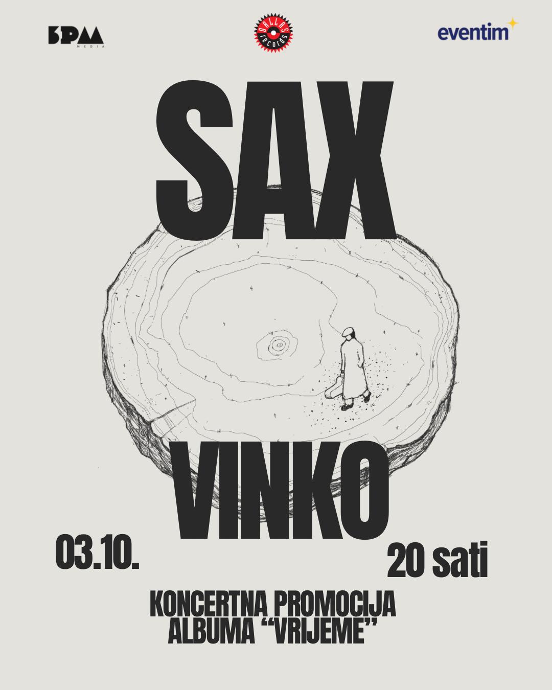 Vinko u Sax-u (foto: promo)