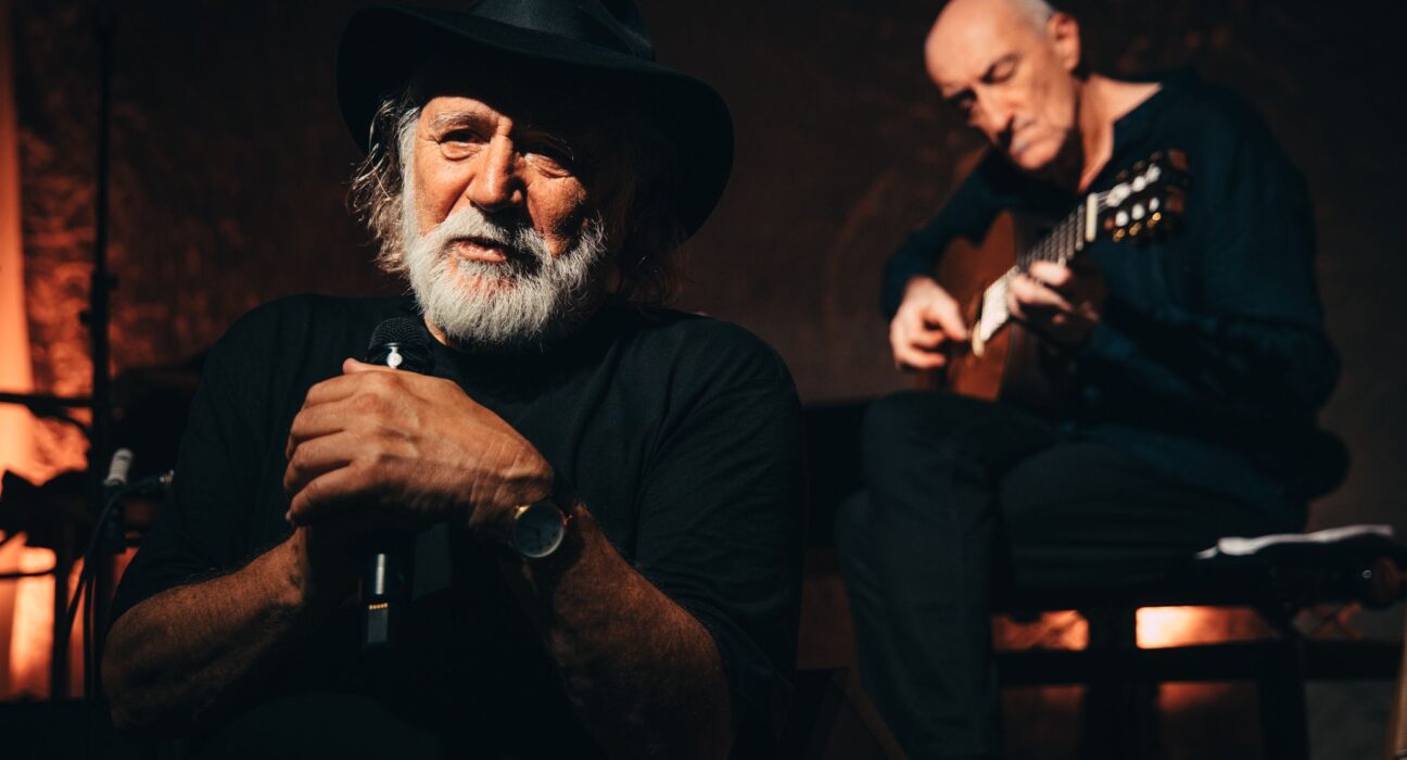 Rade Šerbedžija i Miroslav Tadić na Sceni Amadeo, foto: Dragutin Andrić