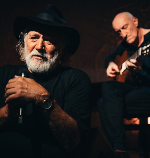 Rade Šerbedžija i Miroslav Tadić na Sceni Amadeo, foto: Dragutin Andrić