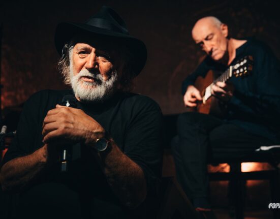 Rade Šerbedžija i Miroslav Tadić na Sceni Amadeo, foto: Dragutin Andrić