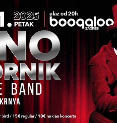 Dino Dvornik Tribute band, najava koncerta 14.11.2025. godine