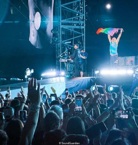 Coldplay u Budimpešti, foto Dragutin Andrić (arhiva SoundGuardian)