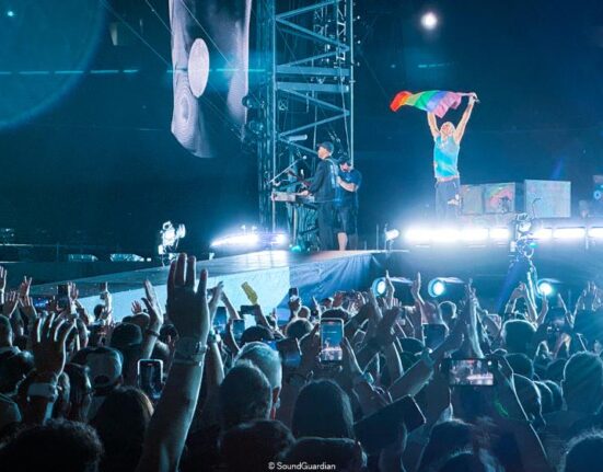 Coldplay u Budimpešti, foto Dragutin Andrić (arhiva SoundGuardian)