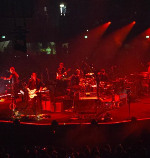 Radiohead u Bologni, foto: Damjan Tkalec