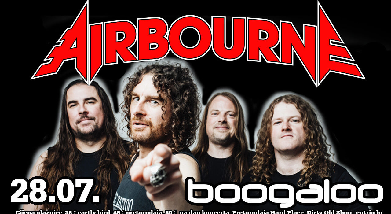 Airbourne u klubu Boogaloo