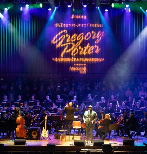Gregory Porter u Lisinskom, foto: Samir Cerić Kovačević