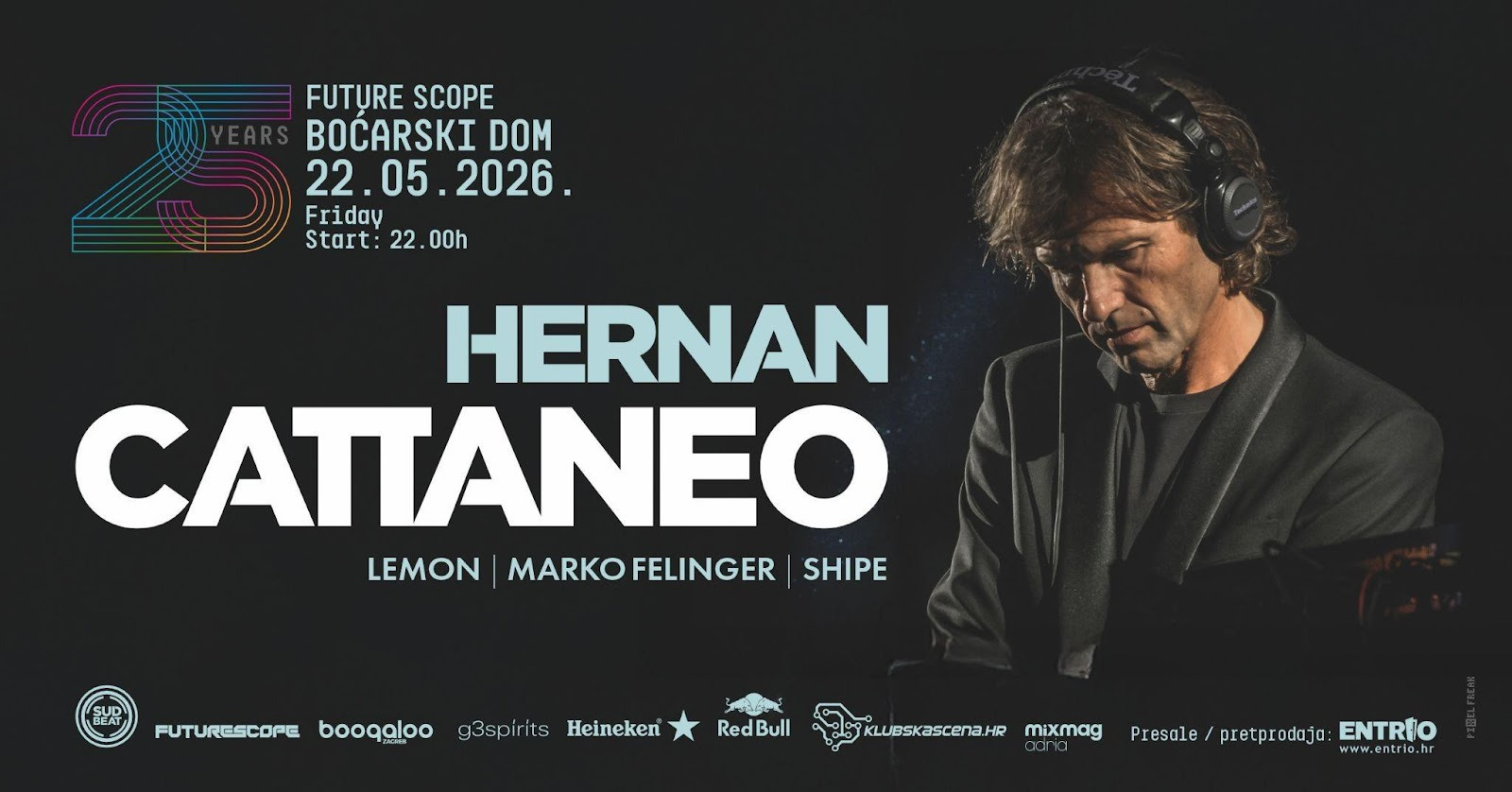 Hernan Cattaneo prvi put u Zagrebu