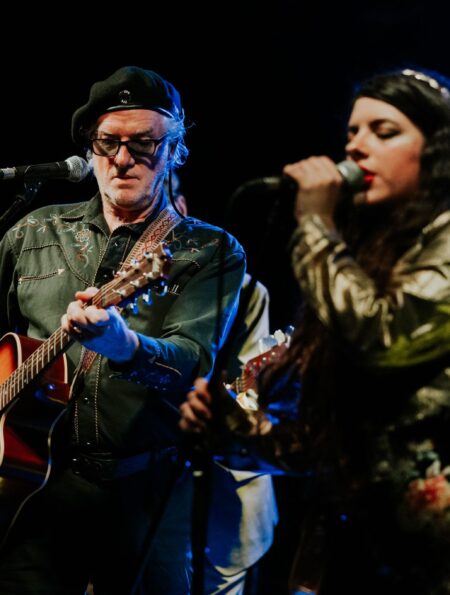 Mick Harvey & Amanda Acevedo u Vintage Industrialu, foto: Samir Cerić Kovačević