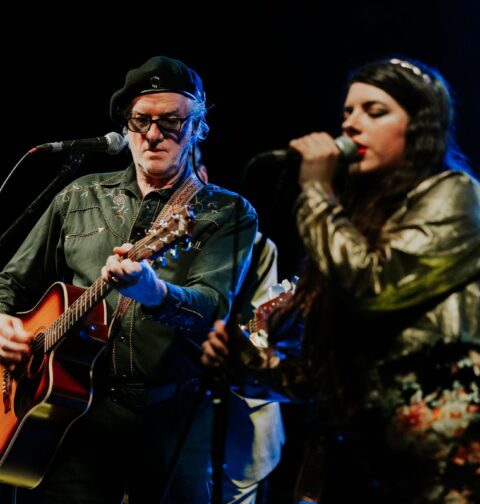 Mick Harvey & Amanda Acevedo u Vintage Industrialu, foto: Samir Cerić Kovačević