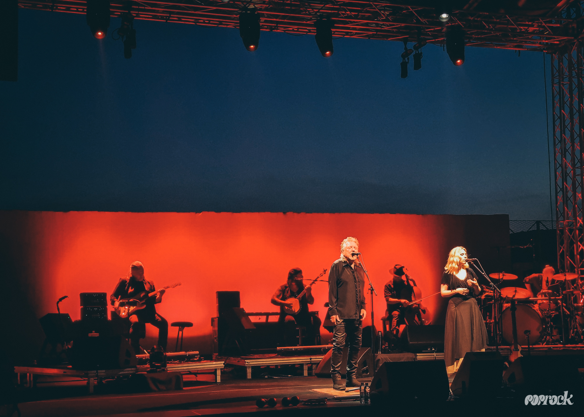 Robert Plant Saving Grace with Suzi Dian u Šibeniku, foto: Mirna Marić