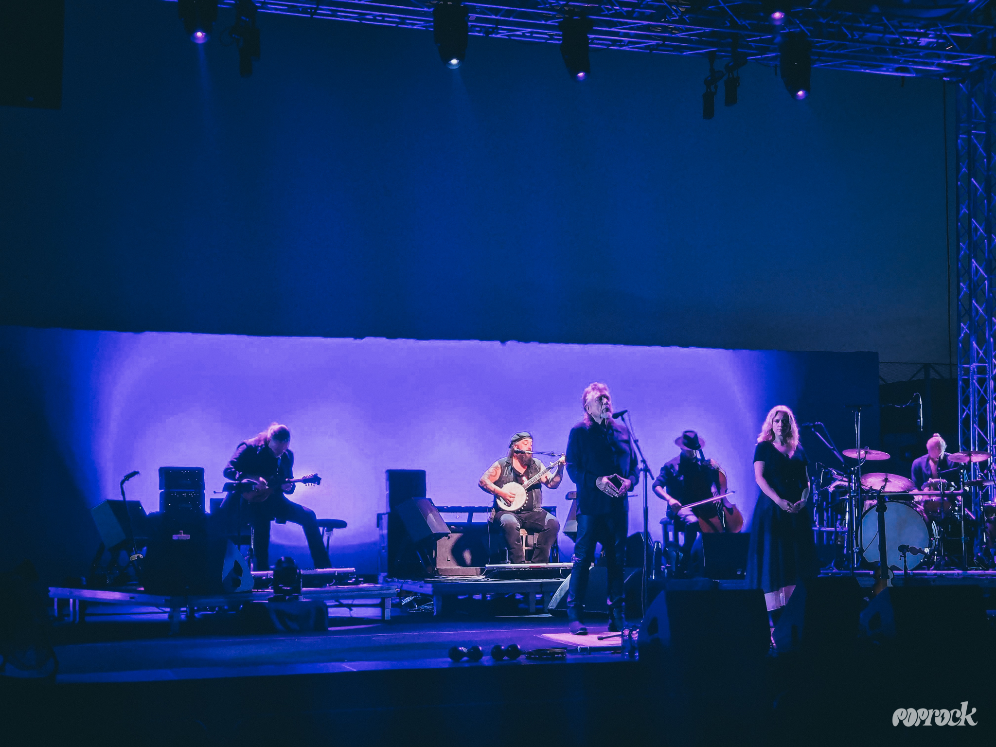 Robert Plant Saving Grace with Suzi Dian u Šibeniku, foto: Mirna Marić