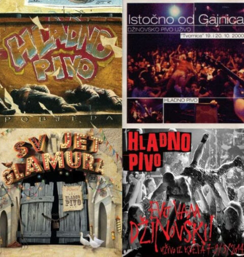 Hladno pivo - naslovnice albuma
