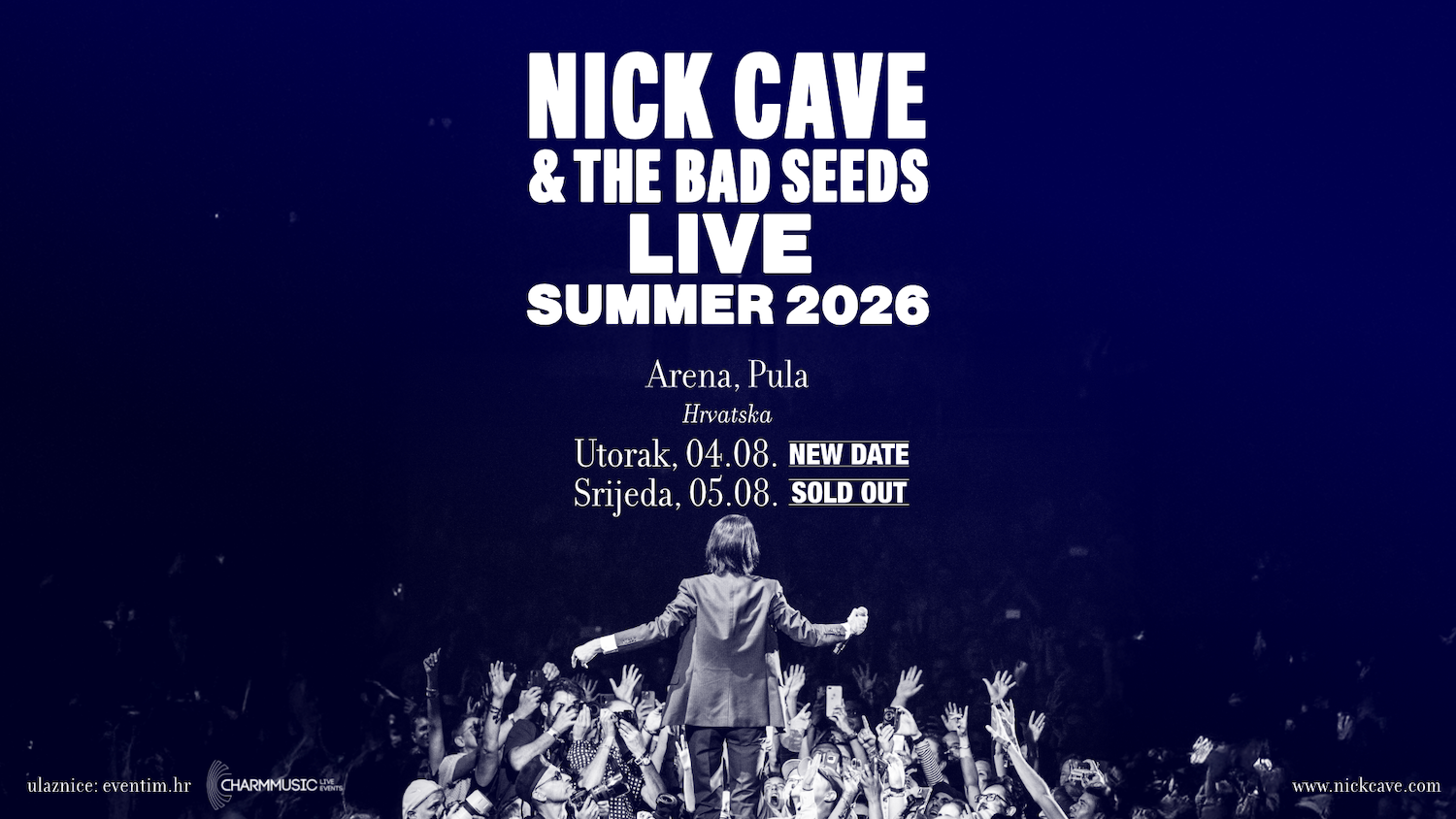 Nick Cave & The Bad Seeds u Puli