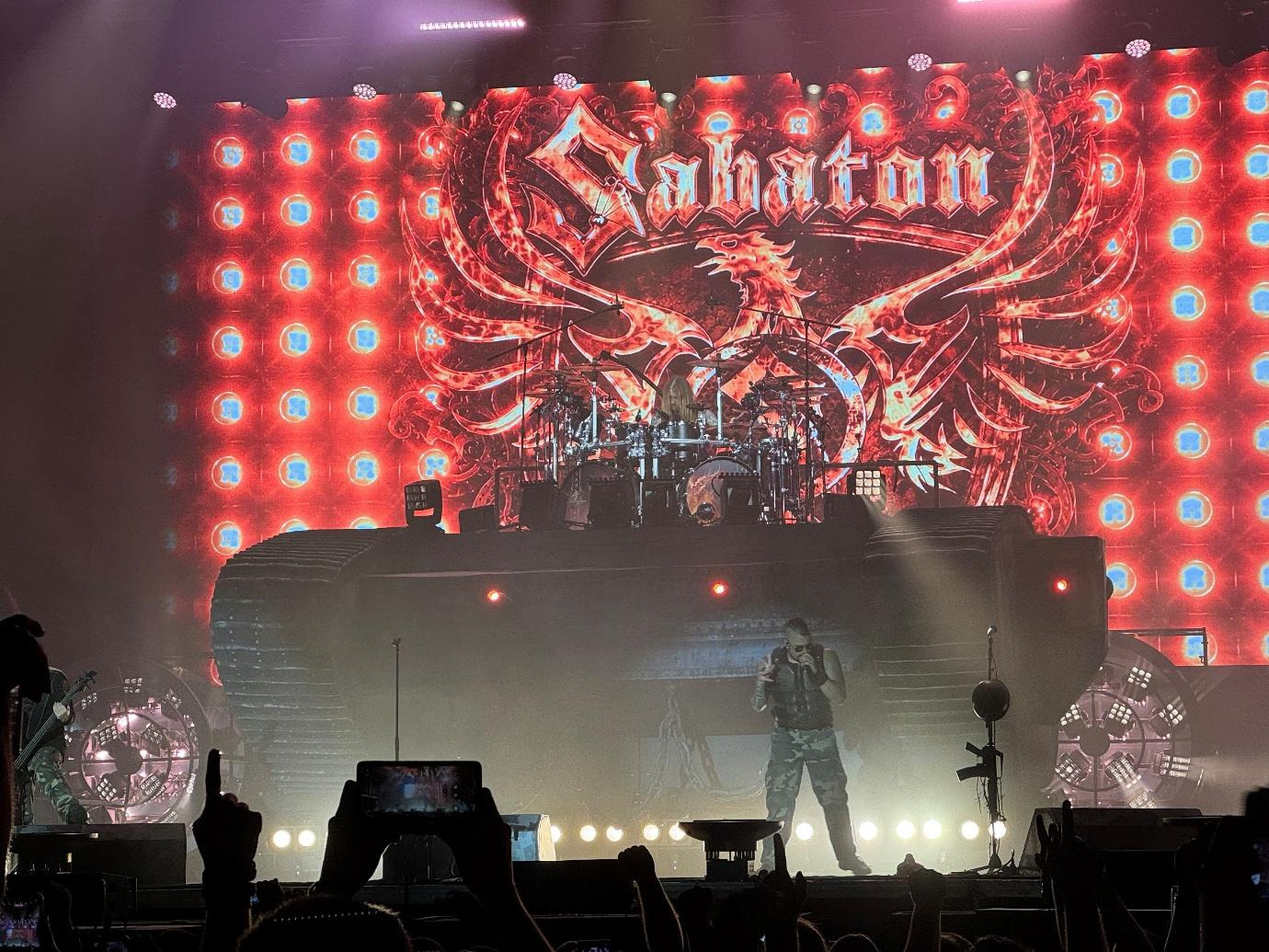 Sabaton + Manntra i Keops na Velesajmu, foto: Robert Katalinić