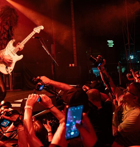 Yngwie Malmsteen u Tvornici kulture, foto: Božidar Breški