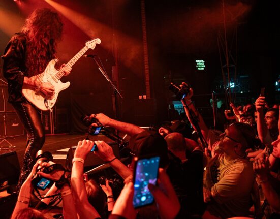 Yngwie Malmsteen u Tvornici kulture, foto: Božidar Breški