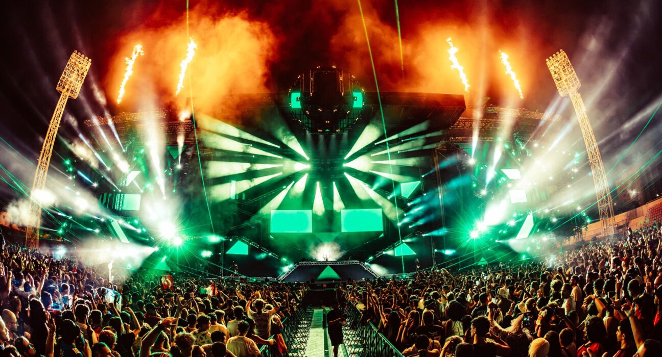 Ultra Europe 2026., prva večer, foto: Julien Duval