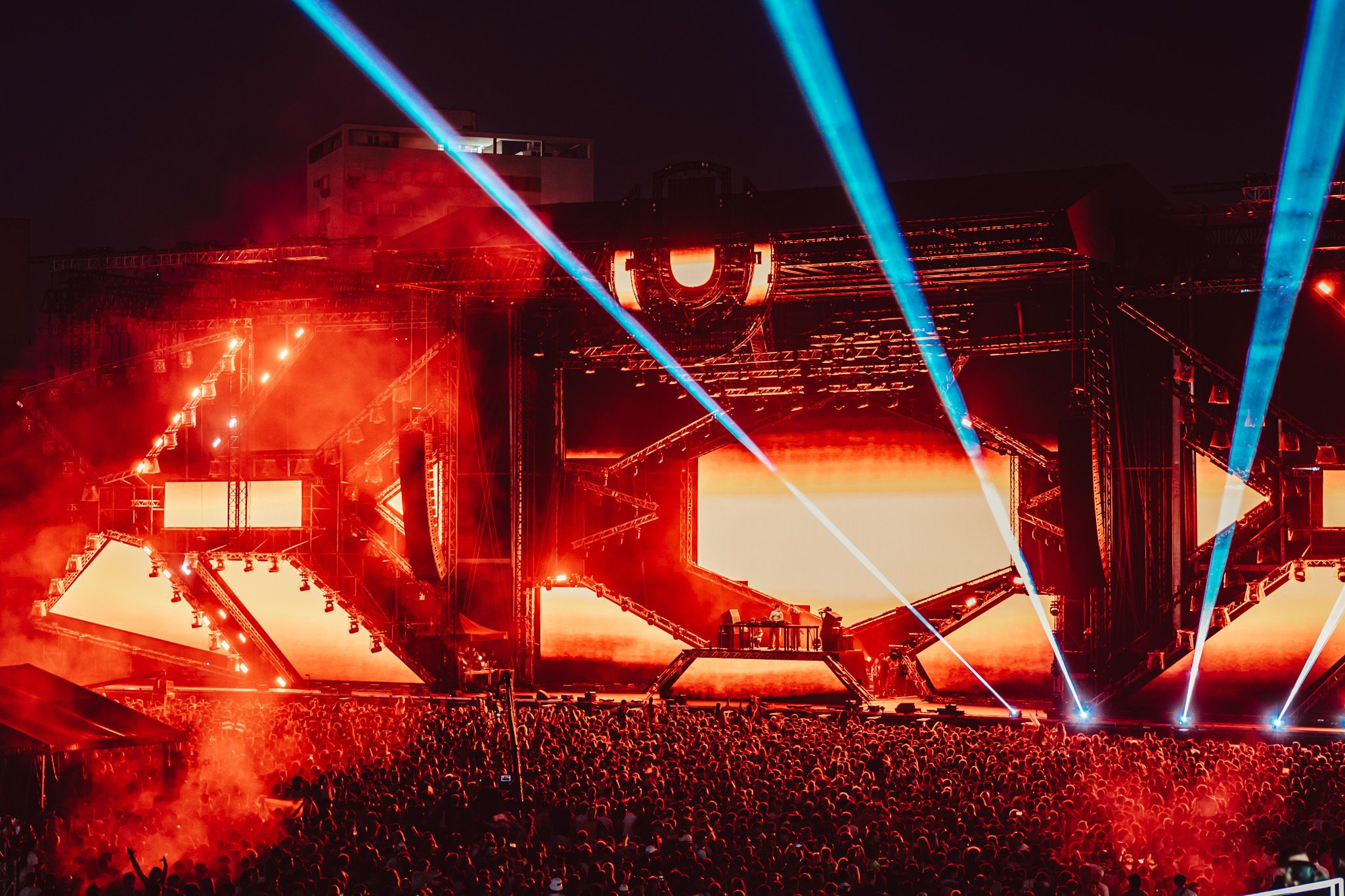 Ultra Europe 2026., prva večer, foto: Julien Duval
