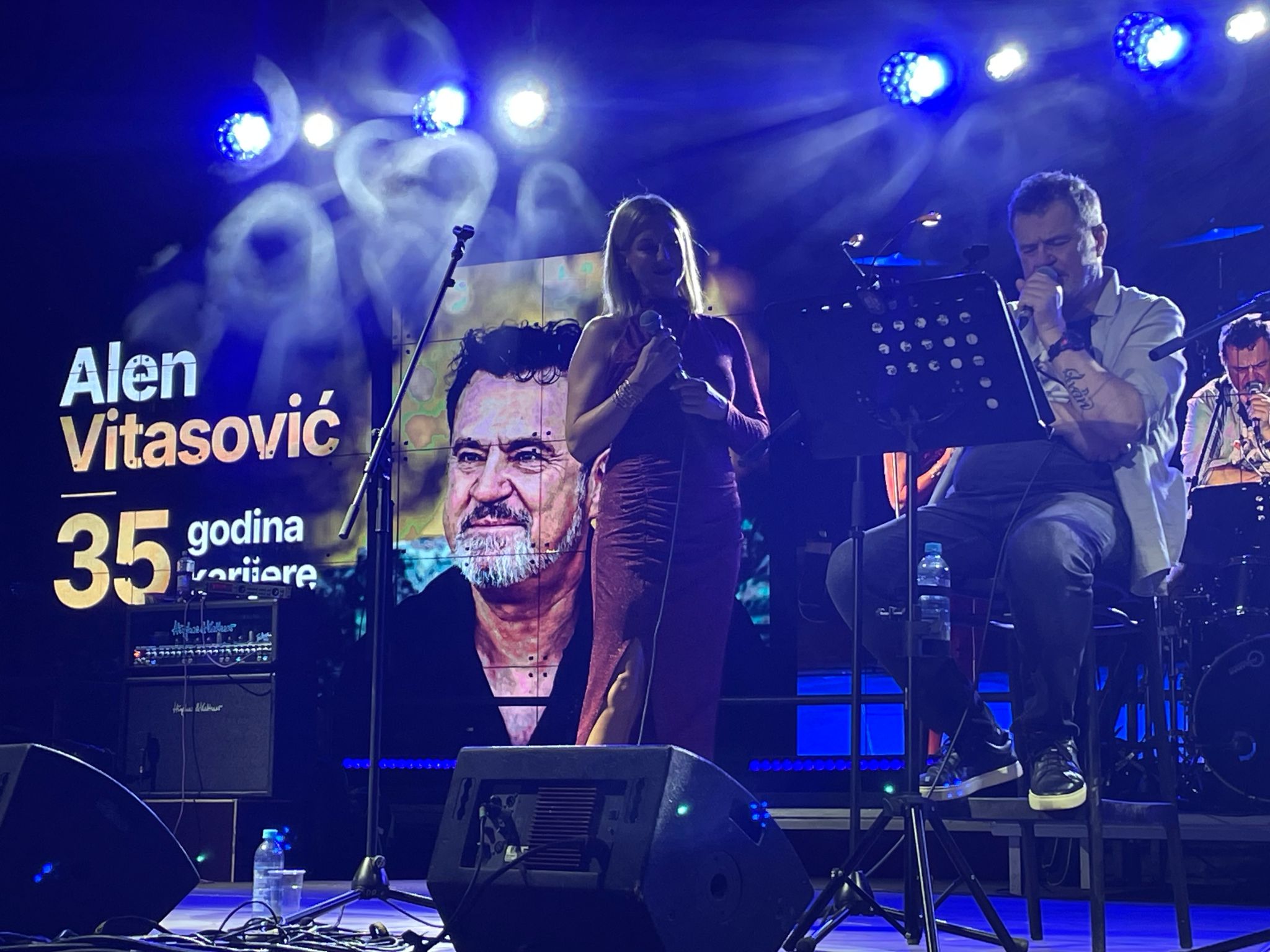 Alen Vitasović u Malom rimskom kazalištu, foto: Klaudija Racan Ukošić-Njofra