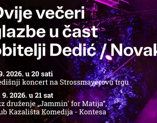 Koncert u čast obitelji Dedić - Novak (promo vizual)