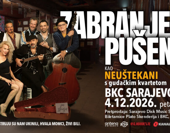 Zabranjeno Pušenje kao Neuštekani u Sarajevu (promo vizual)