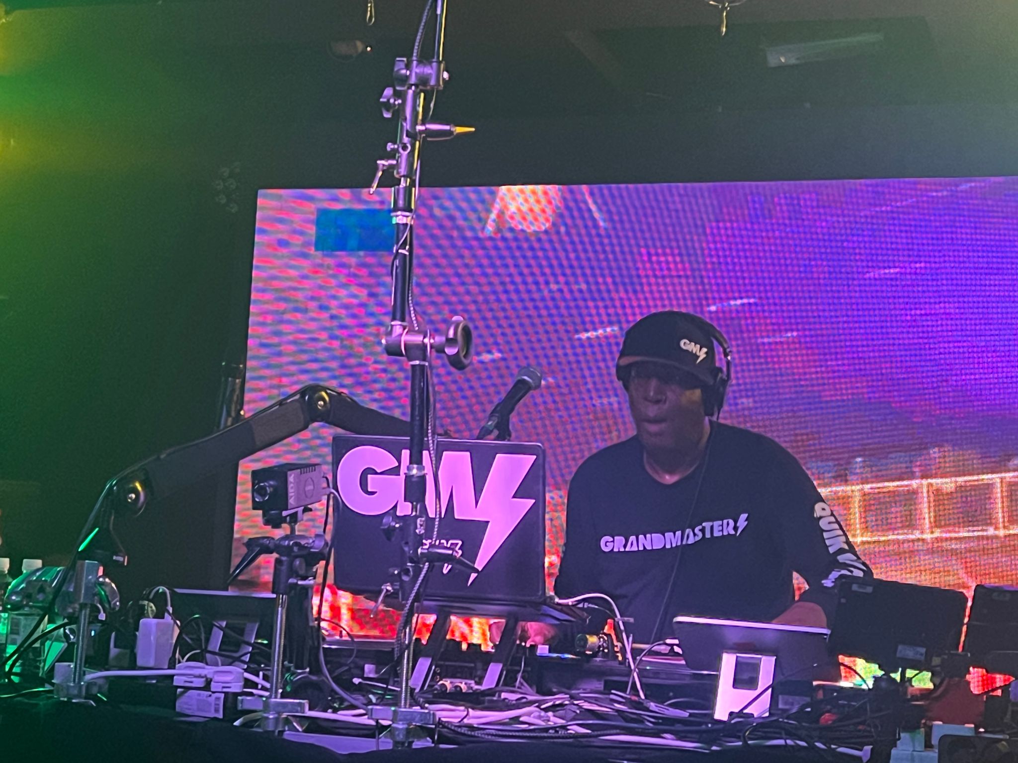 Grandmaster Flash u klubu Boogaloo, foto: Ivana Žaja