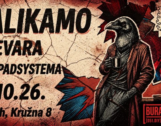 Bura Zvuka – Kalikamo? Kalivamo! u Palachu (promo vizual)